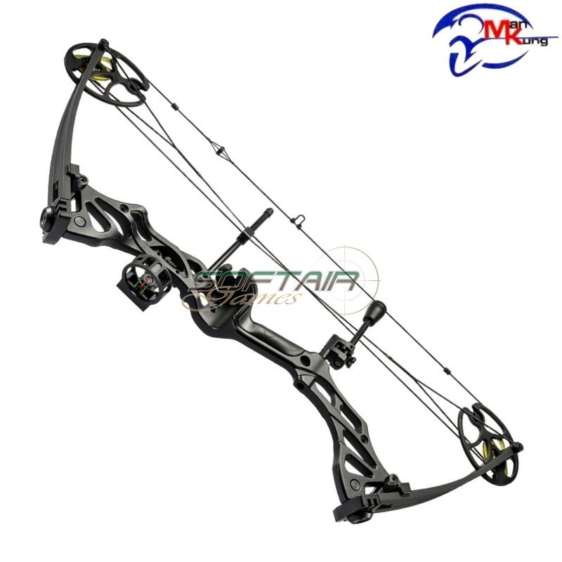 Compound Bow Fossil 30-70 lbs black, Man Kung  (mk-cb75b)