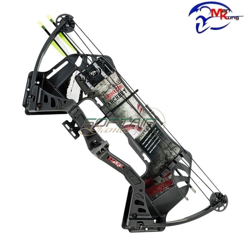 Man Kung Coumpound youth bow Besra 19-25 lbs black (mk-cbk1b)