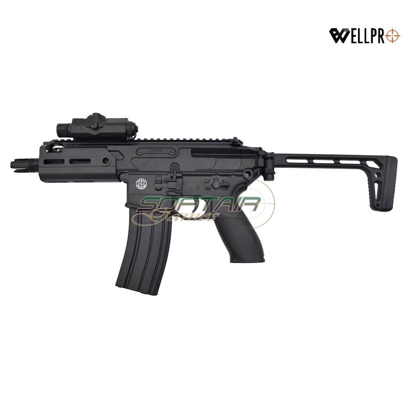 Electric Rifle MCX Rattler we10-2 black Well Pro  (well10-2)