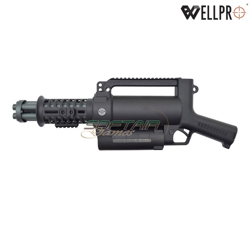 Rotary Minigun WE23-S Black WELL PRO (well23-S) Rotary Minigun WE23-S Black WELL PRO (well23-S)