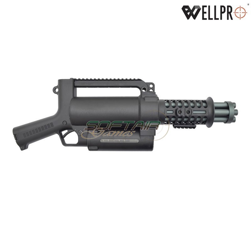Rotary Minigun WE23-S Black WELL PRO (well23-S) Rotary Minigun WE23-S Black WELL PRO (well23-S)