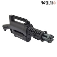 Rotary Minigun WE23-S Black WELL PRO (well23-S) Rotary Minigun WE23-S Black WELL PRO (well23-S)