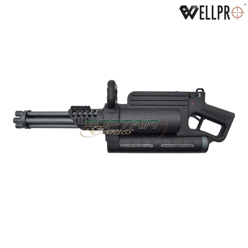 Rotary Minigun WE23-X Black WELL PRO (well23-X)