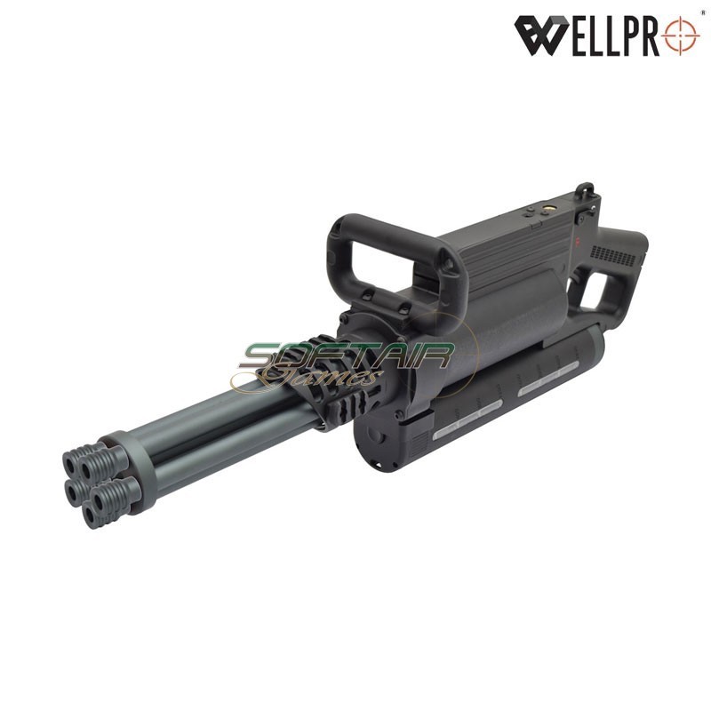 Rotary Minigun WE23-X Black WELL PRO (well23-X)
