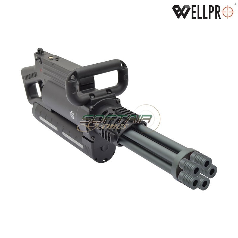 Rotary Minigun WE23-X Black WELL PRO (well23-X)