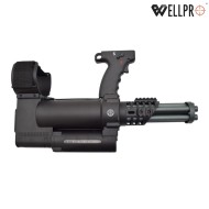 Rotary Minigun WE23-L Black WELL PRO (well23-L)