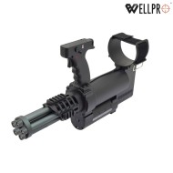 Rotary Minigun WE23-L Black WELL PRO (well23-L)