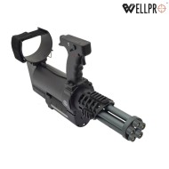 Rotary Minigun WE23-L Black WELL PRO (well23-L)