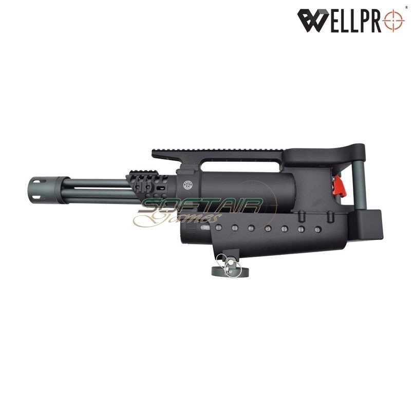 Rotary Minigun WE23-H Black WELL PRO (well23-H)