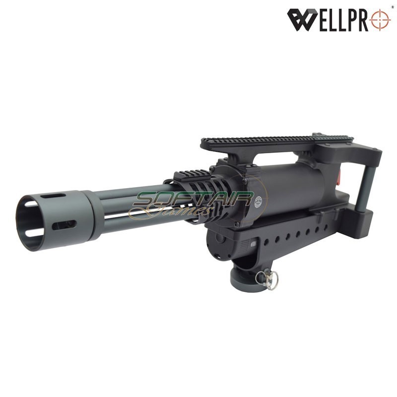 Rotary Minigun WE23-H Black WELL PRO (well23-H)