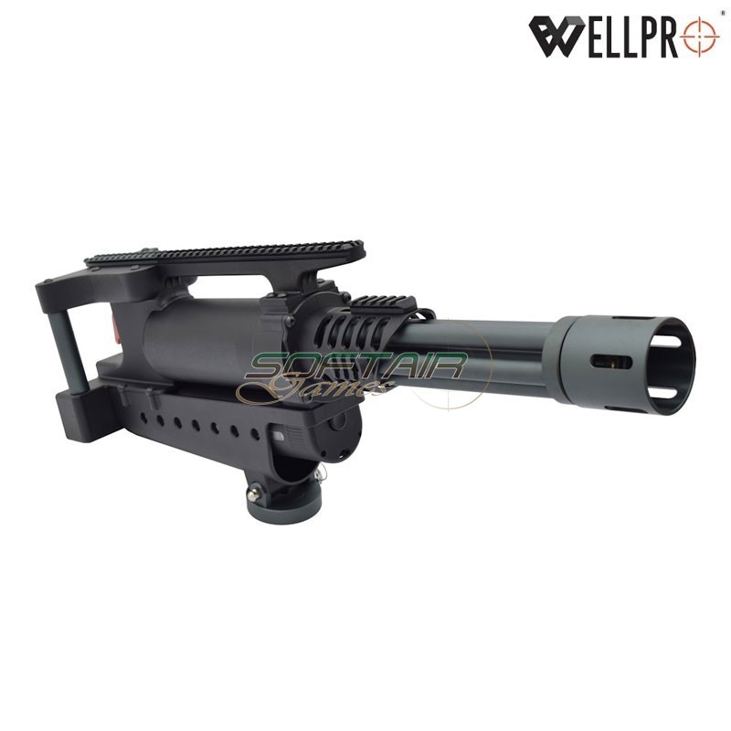 Rotary Minigun WE23-H Black WELL PRO (well23-H)