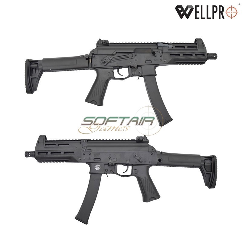 Electric rifle WE06 Black WELL PRO (well06-2)