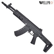 Electric Rifle AK12S WE09-1 Black WELL PRO (well09-1)