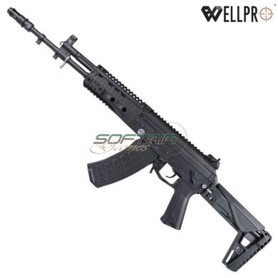 Electric Rifle AK12L WE09-2 Black WELL PRO (well09-2)