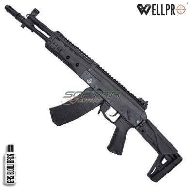 Fucile a GAS AK12S WE09-1 Black WELL PRO (G74C-09)