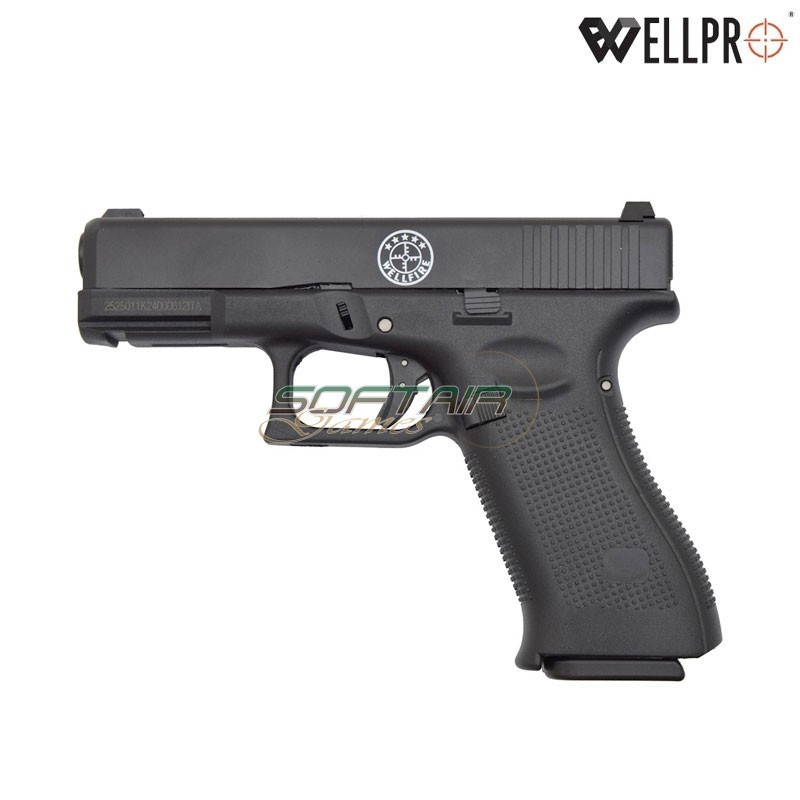 Pistola a GAS G17 Black WELL PRO (well-g189)
