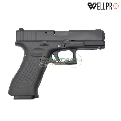 Pistola a GAS G17 Black WELL PRO (well-g189)