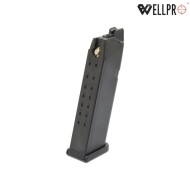 GAS magazine 23bb for G17 Black WELL PRO (carxg189) GAS magazine 23bb for G17 Black WELL PRO (carxg189)