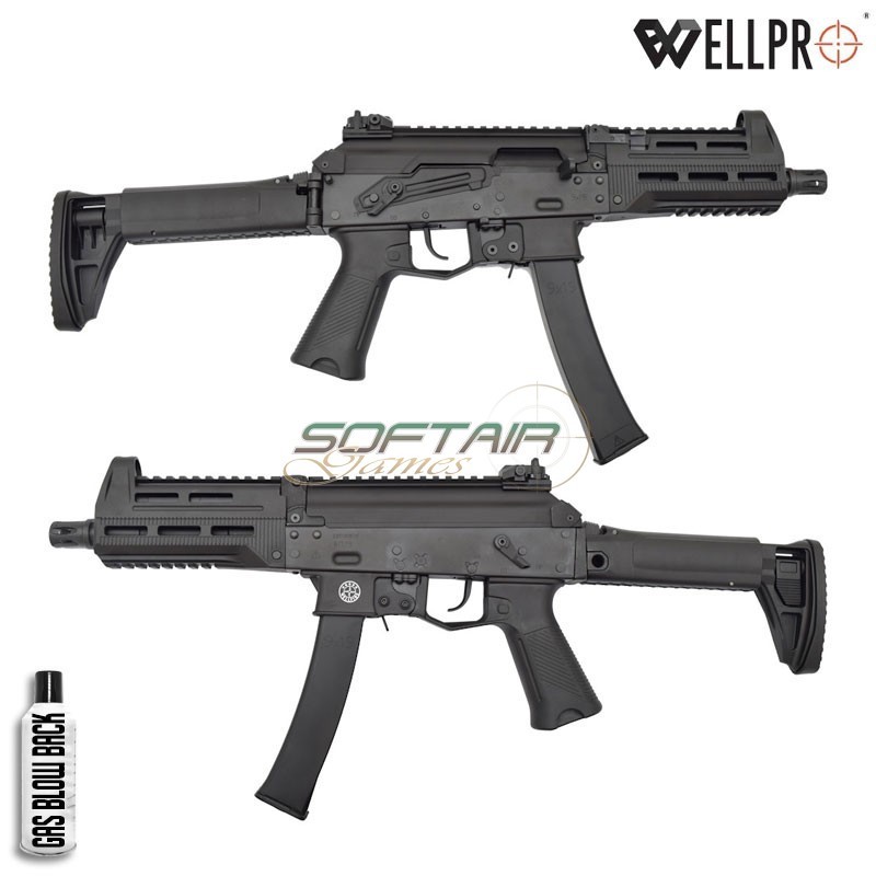 Fucile a GAS WE06 Black WELL PRO (well-g57)