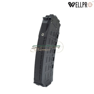 Caricatore a GAS 35bb per WE09 Black WELL PRO (carxg74c09)