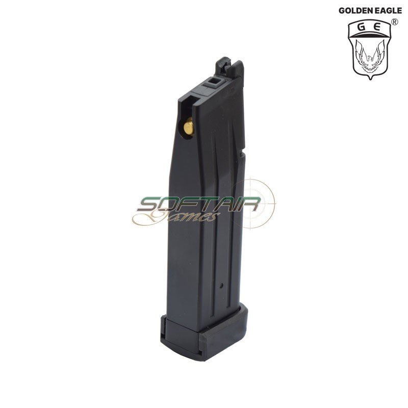 Caricatore a GAS 25bb per Hi-Capa BLACK Golden Eagle (mc-29) Caricatore a GAS 25bb per Hi-Capa BLACK Golden Eagle (mc-29)