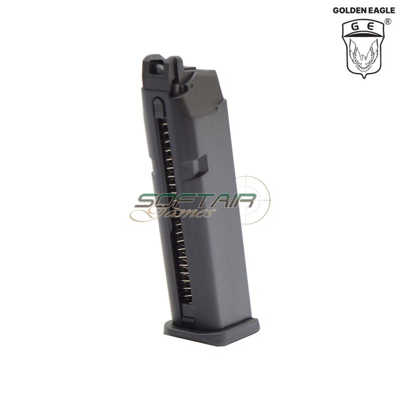 Caricatore a CO2 23bb per G17 BLACK Golden Eagle (mc-169) Caricatore a CO2 23bb per G17 BLACK Golden Eagle (mc-169)