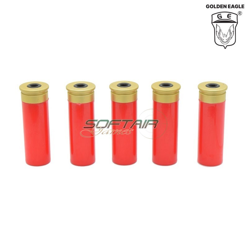 Set 5 Cartucce per Fucili a Pompa 8701/8703 Golden Eagle (mc-200) Set 5 Cartucce per Fucili a Pompa 8701/8703 Golden Eagle (mc-200)
