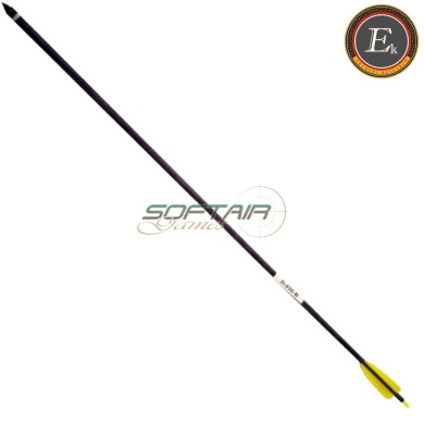 30 inches carbon arrow for bow black Ek Archery (d030b)
