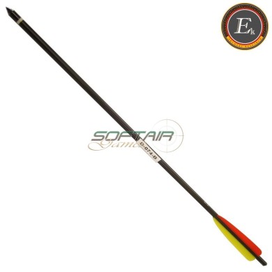 Aluminum bolt 22 inches black Ek Archery (d074b)