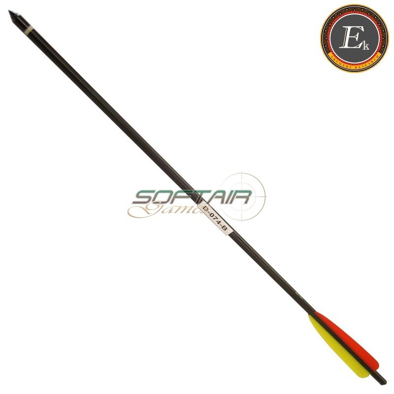 Aluminum bolt 22 inches black Ek Archery (d074b) Aluminum bolt 22 inches black Ek Archery (d074b)