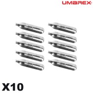 Set 10x bombolette CO2 da 12g Umarex (co2umarex-c10) Set 10x bombolette CO2 da 12g Umarex (co2umarex-c10)