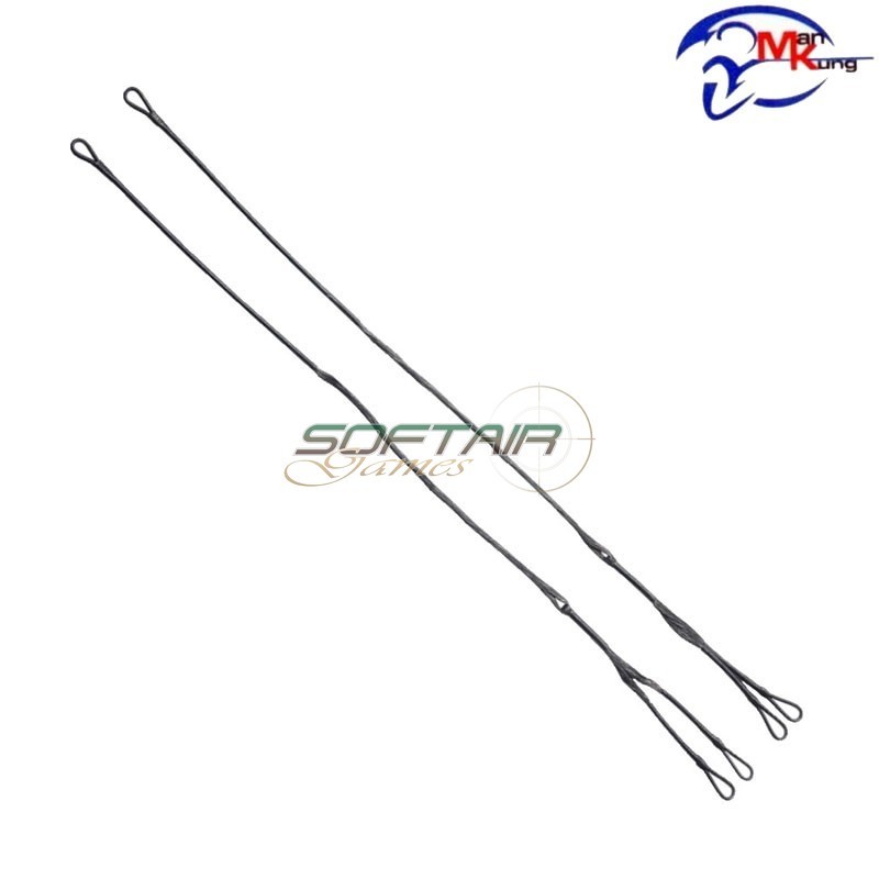 Cable set for mk-xb56 serie crossbows Man Kung (mk-xb56cbl)