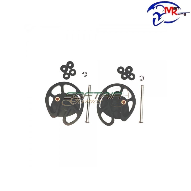 2 wheel set for mk-xb53 series crossbows Man Kung (mk-xb53cam)