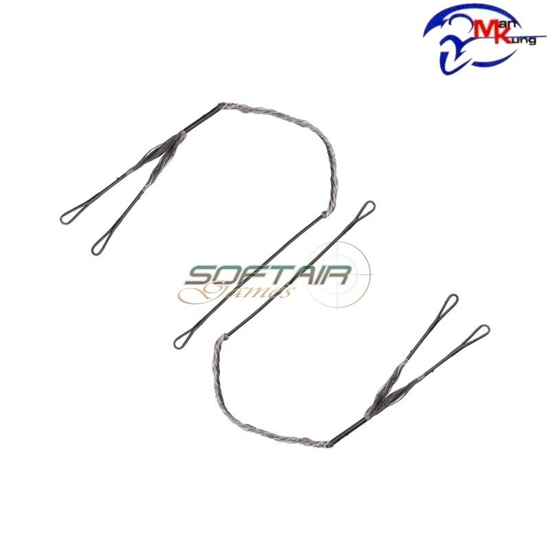 Spare cable set for mk-xb62 series crossbows Man Kung (mk-xb62cbl)