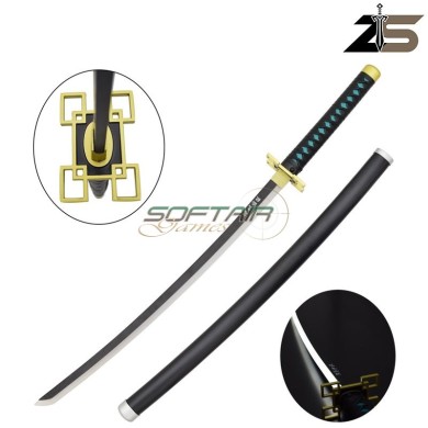 Katana Ornamentale con illuminazione led versione bamboo Muichiro ZSwords (zs655gdwd-ls)