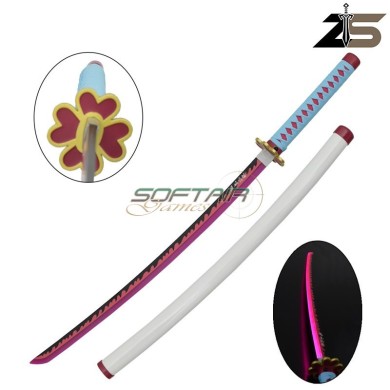 ORNAMENTAL KATANA with LED Illumination Bamboo Version ZSWORDS (ZS662GDWD-LS)
