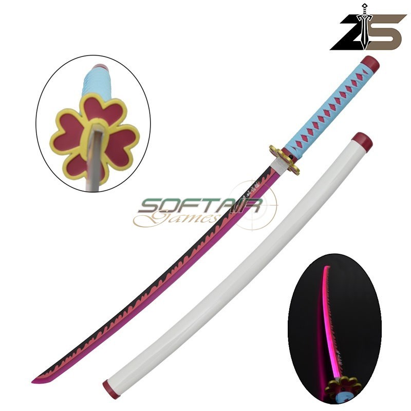 KATANA ORNAMENTALE con Illuminazione LED Versione Bamboo ZSWORDS (ZS662GDWD-LS)