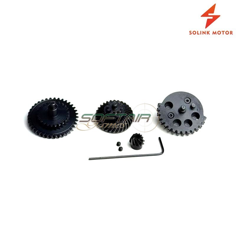 Gear Set 12:1 V2/V3 Helical + Pinion Solink (SM-121-H-N) Gear Set 12:1 V2/V3 Helical + Pinion Solink (SM-121-H-N)