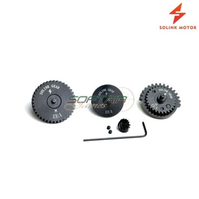 Gear Set 13:1 V2/V3 Helical + Pinion Solink (SM-131-H-N)