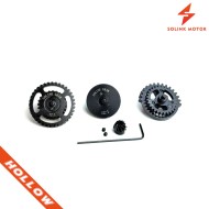 Gear Set 12:1 V2/V3 Helical + Pinion Solink (SM-161-H-HOLLOW) Gear Set 12:1 V2/V3 Helical + Pinion Solink (SM-161-H-HOLLOW)