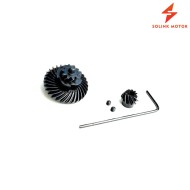 Set Ingranaggio Conico Elicoidale + Pinione per DSG - 13:1 - 18:1 Solink (SM-SL-001-NEW-B) Set Ingranaggio Conico Elicoidale + Pinione per DSG - 13:1 - 18:1 Solink (SM-SL-001-NEW-B)