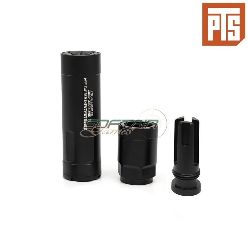 Silencer RESISTANCE 22 MODULAR Tapper Mount Griffin Armament PTS® (pts-ga055491307)