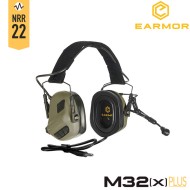 M32X PLUS Cuffie Noise-cancelling FOLIAGE GREEN Earmor (M32-X-PLUS-FG) M32X PLUS Cuffie Noise-cancelling FOLIAGE GREEN Earmor (M32-X-PLUS-FG)