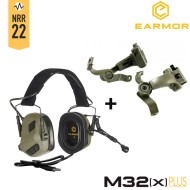 M32X PLUS Headset Noise-cancelling FOLIAGE GREEN Earmor (M32-X-PLUS-FG) M32X PLUS Headset Noise-cancelling FOLIAGE GREEN Earmor (M32-X-PLUS-FG)