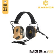 M32X PLUS Headset Noise-cancelling TAN Earmor (M32-X-PLUS-TAN)
