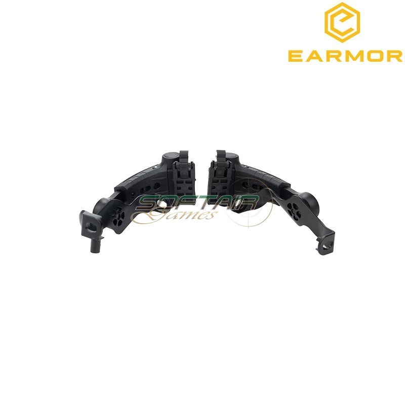 Helmet adapter COYOTE BROWN Tactical arm M16A for M32 Mark 4 / PLUS series Earmor (ea-m16a-fg)