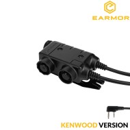 Tactical Dual-Comm PPT M56 for KENWOOD Earmor (ea-m56-ken-u174)