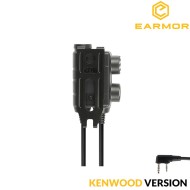 Tactical PPT Dual-Comm M56 per KENWOOD Earmor (ea-m56-ken-u174)