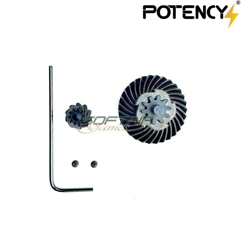 Ingranaggio conico Elicoidale SPIRAL Complete Kit Potency® (PTY-SPIRAL-CKIT)