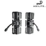 2M ROC Quick-Release Buckle Set BLACK Agilite (AGI0183) 2M ROC Quick-Release Buckle Set BLACK Agilite (AGI0183)